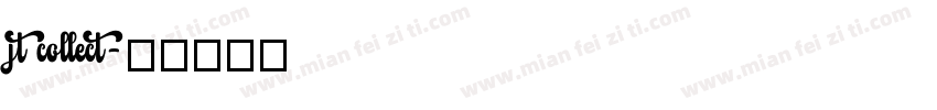 jt collect字体转换